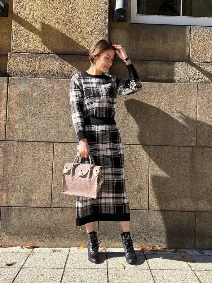 GRACE CONTINENTAL 亀田 未希 コーディネート画像