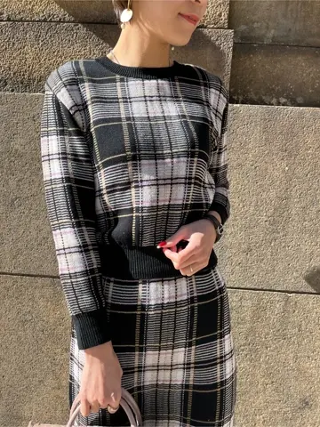 GRACE CONTINENTAL 亀田 未希 コーディネート画像