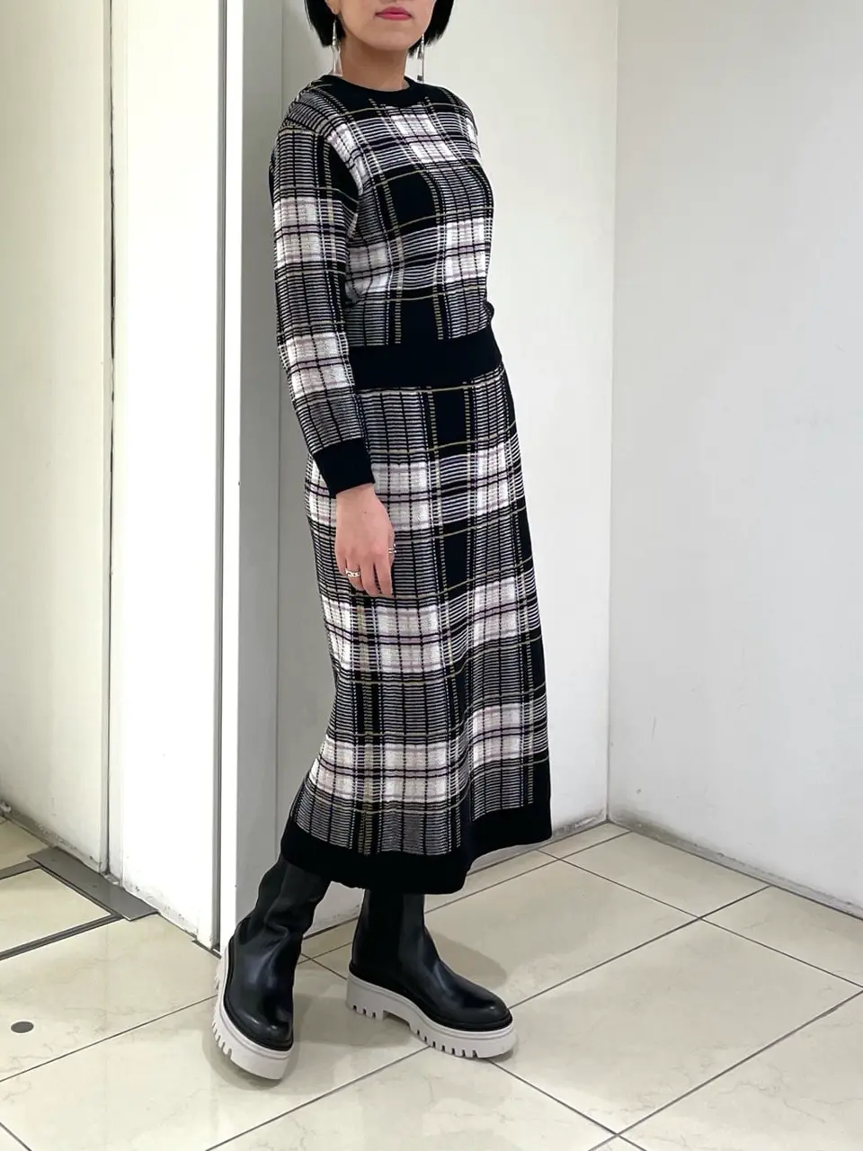 GRACE CONTINENTAL yoshi コーディネート画像