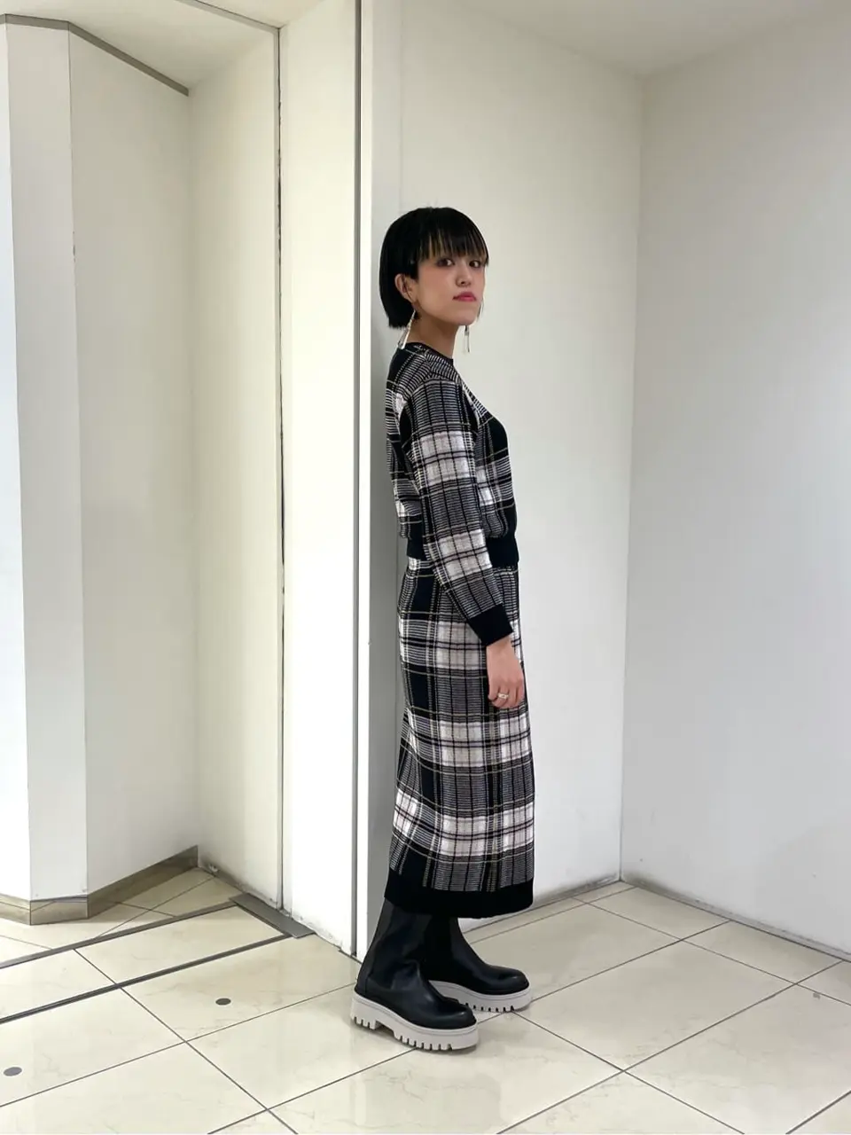 GRACE CONTINENTAL yoshi コーディネート画像