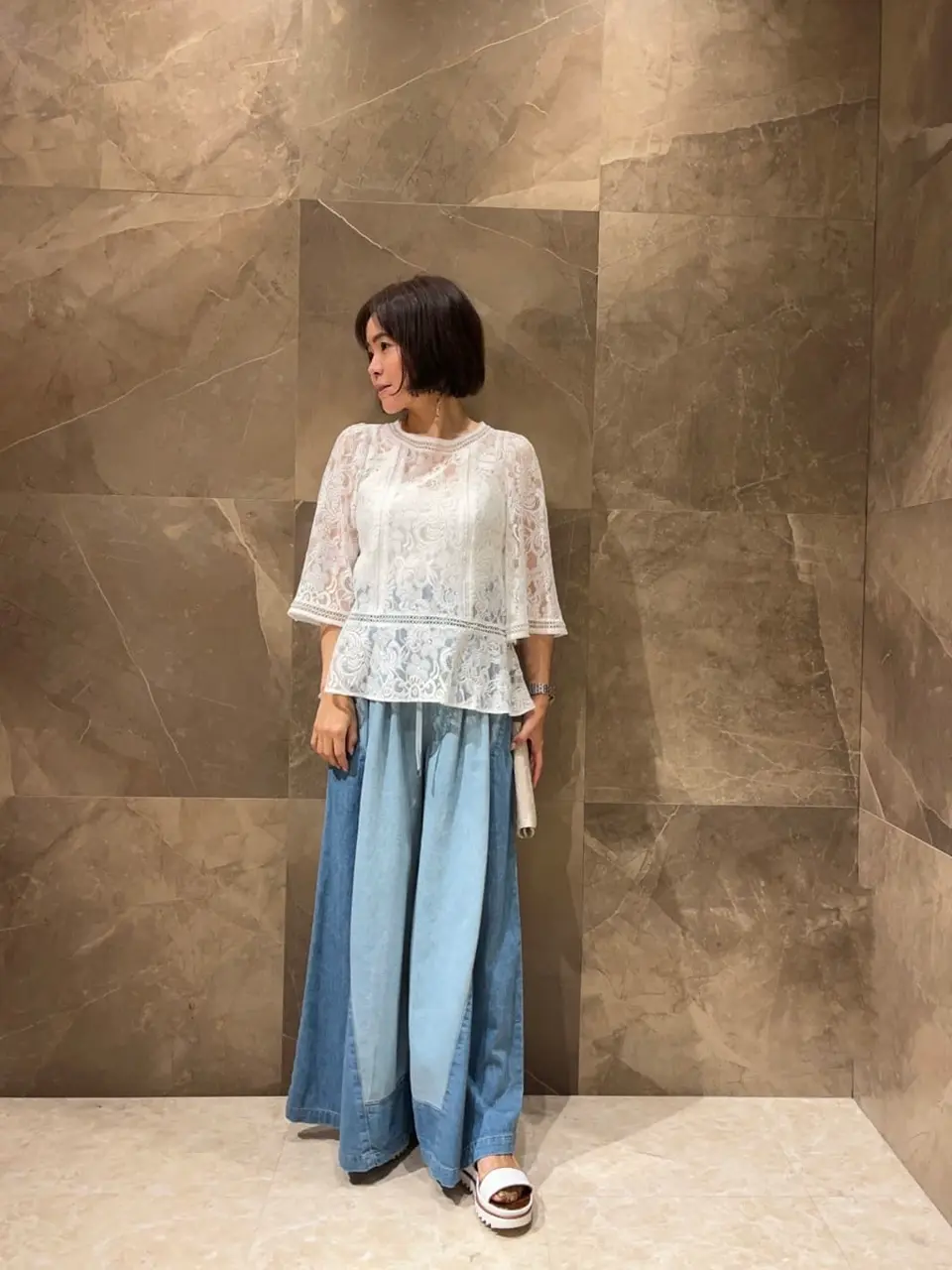 GRACE CONTINENTAL 穐山　香織 コーディネート画像