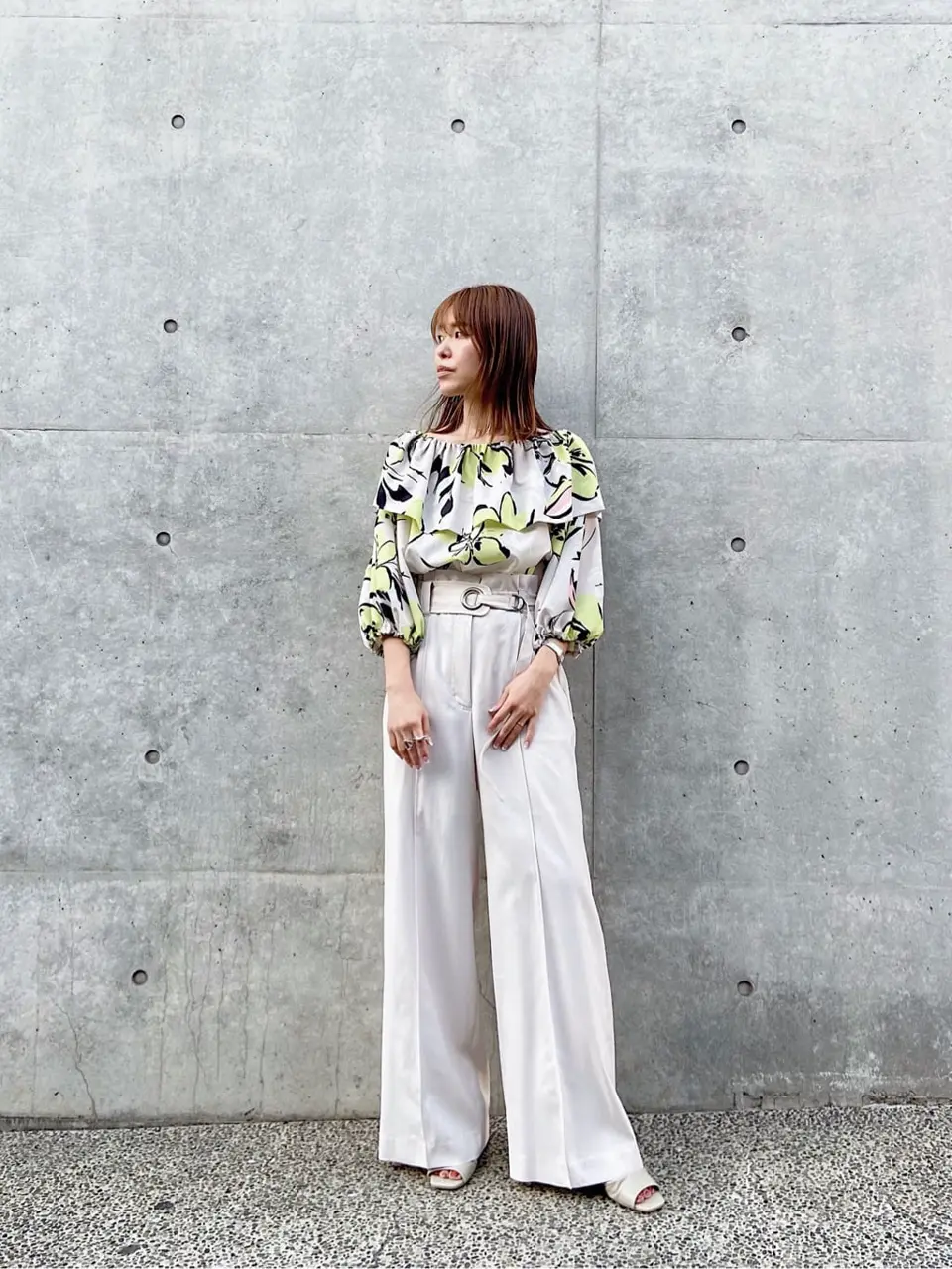 GRACE CONTINENTAL 古川温子 コーディネート画像