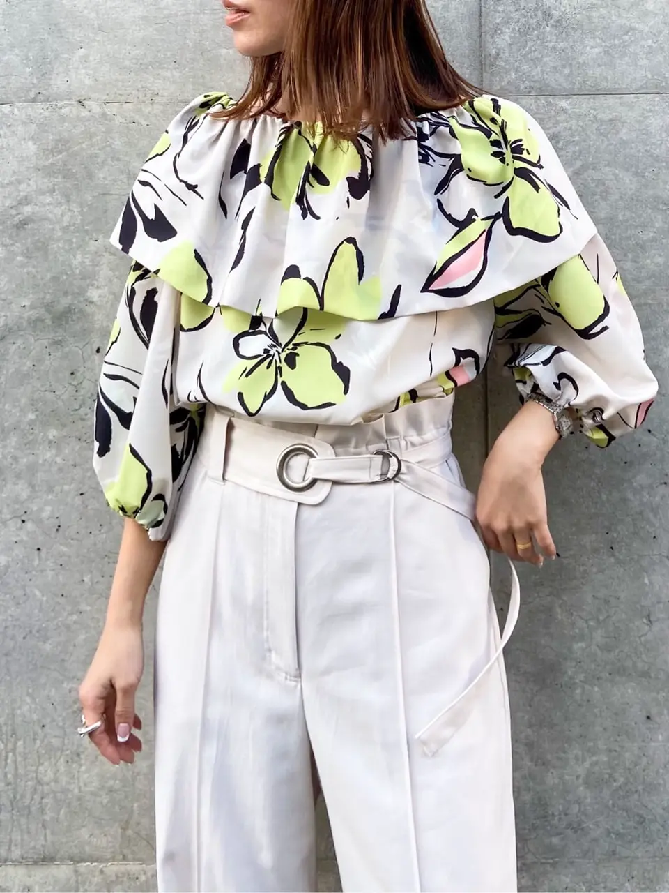 GRACE CONTINENTAL 古川温子 コーディネート画像