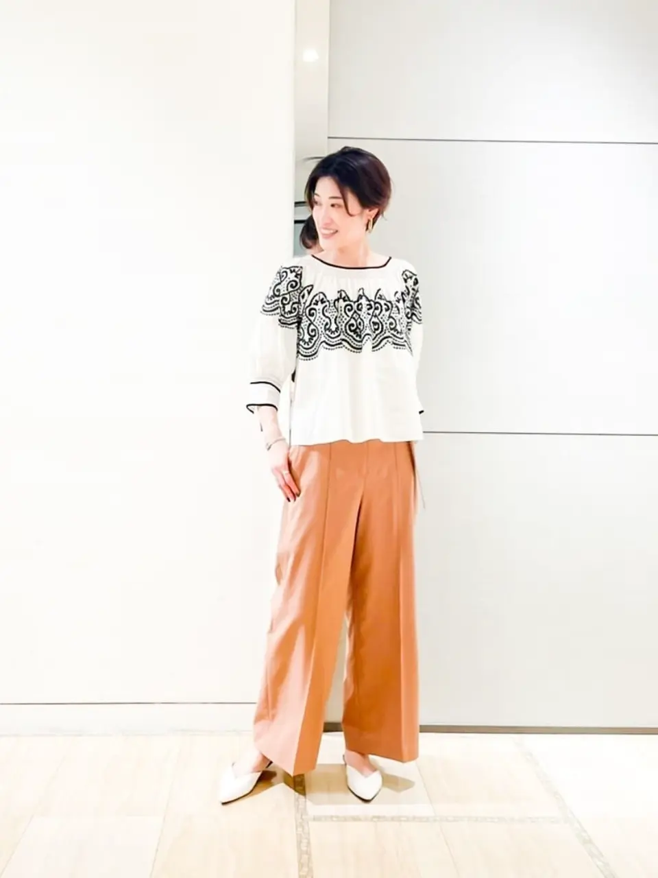 GRACE CONTINENTAL 今野　志保 コーディネート画像