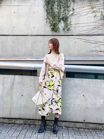 GRACE CONTINENTAL 古川温子 コーディネート画像