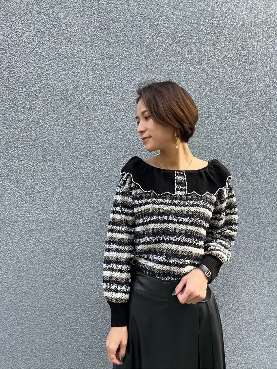 GRACE CONTINENTAL 亀田 未希 コーディネート画像