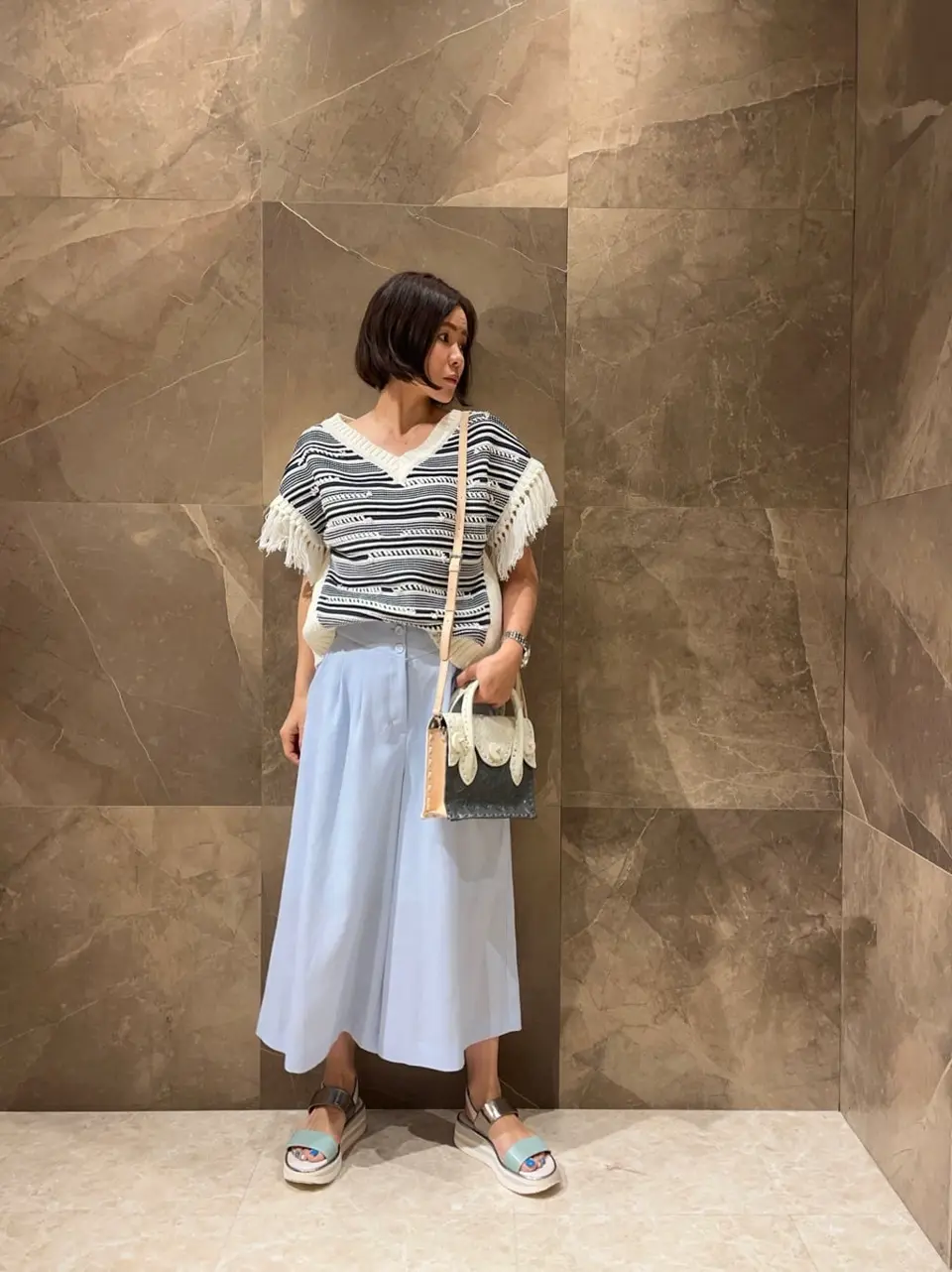 GRACE CONTINENTAL 穐山　香織 コーディネート画像