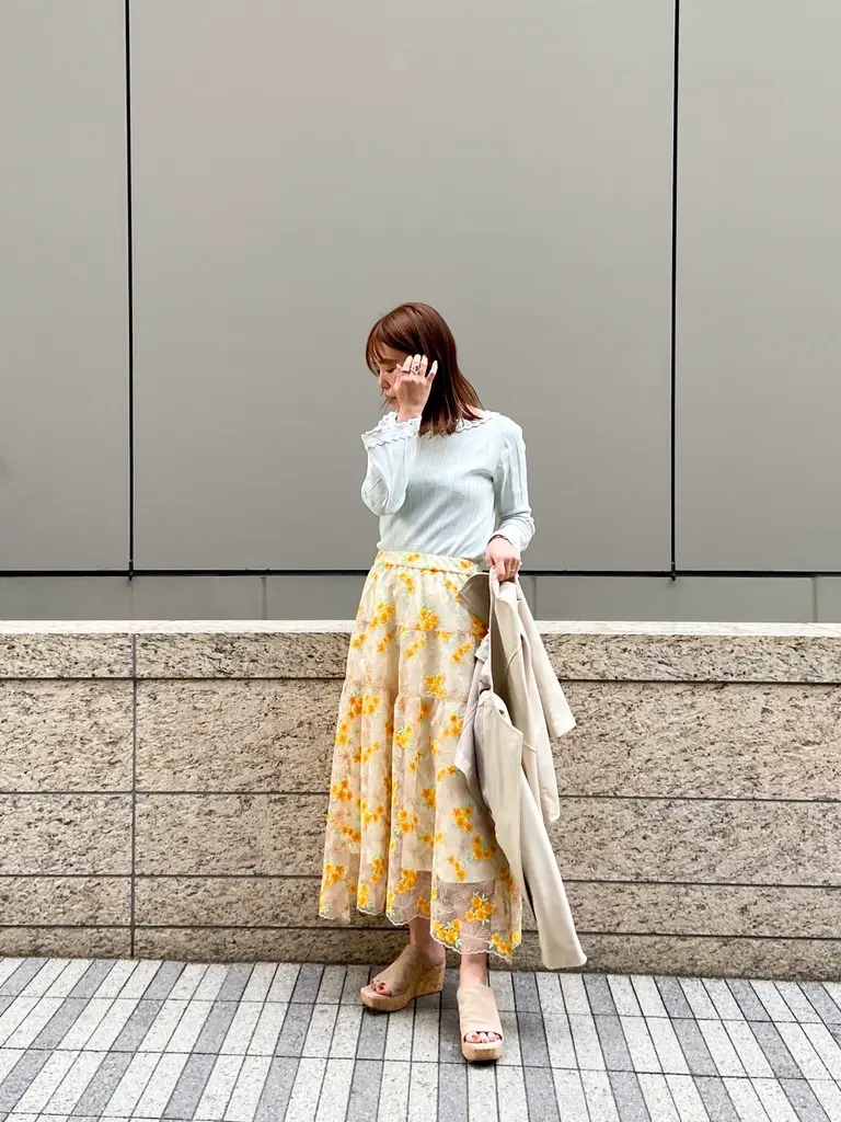 GRACE CONTINENTAL 古川温子 コーディネート画像