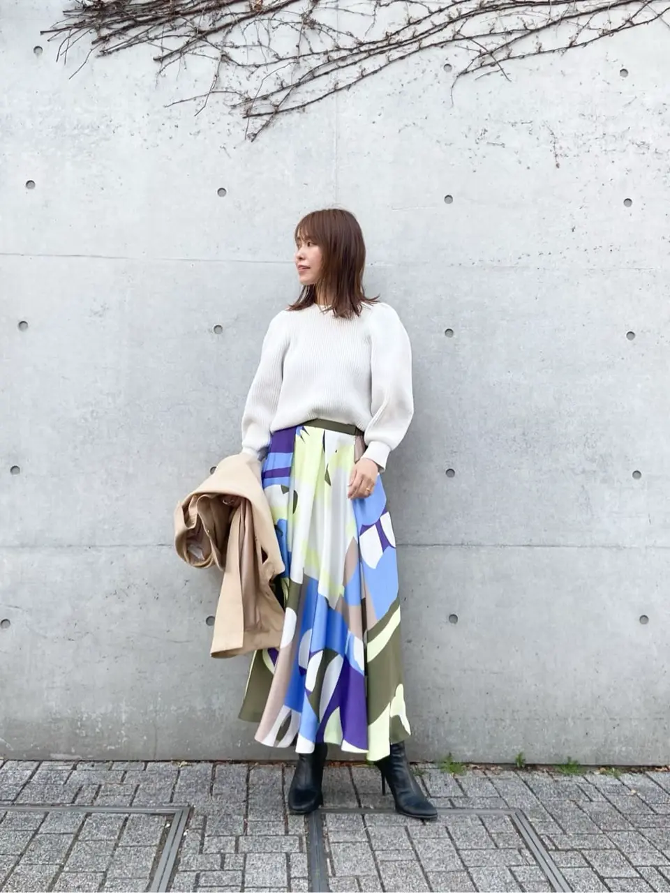 GRACE CONTINENTAL 古川温子 コーディネート画像