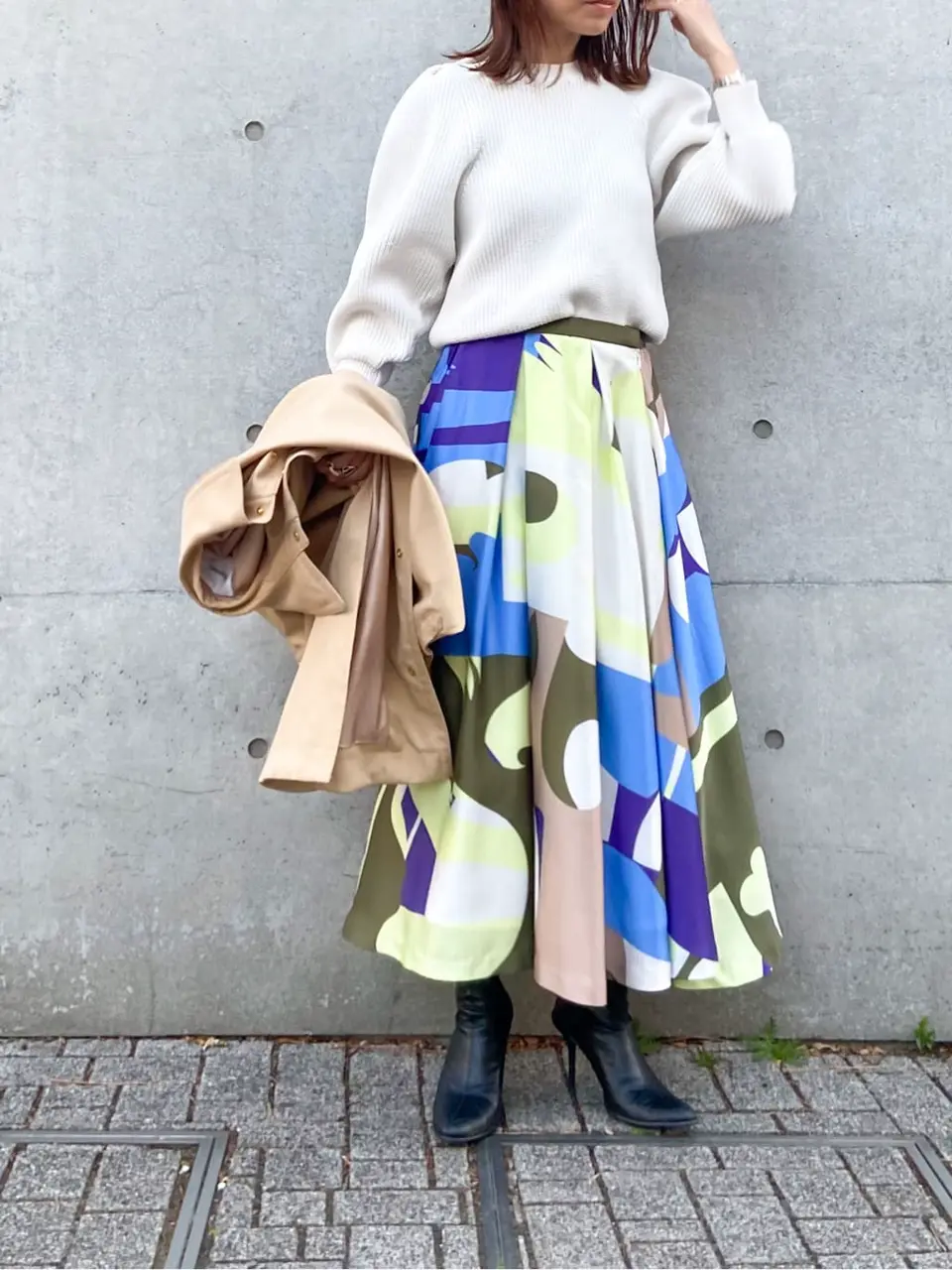 GRACE CONTINENTAL 古川温子 コーディネート画像