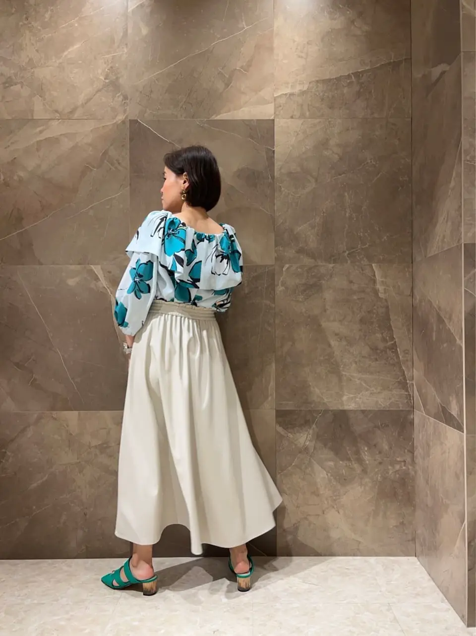 GRACE CONTINENTAL 穐山　香織 コーディネート画像