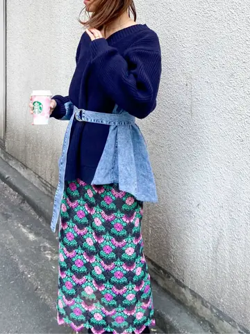 GRACE CONTINENTAL 古川温子 コーディネート画像