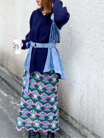 GRACE CONTINENTAL 古川温子 コーディネート画像