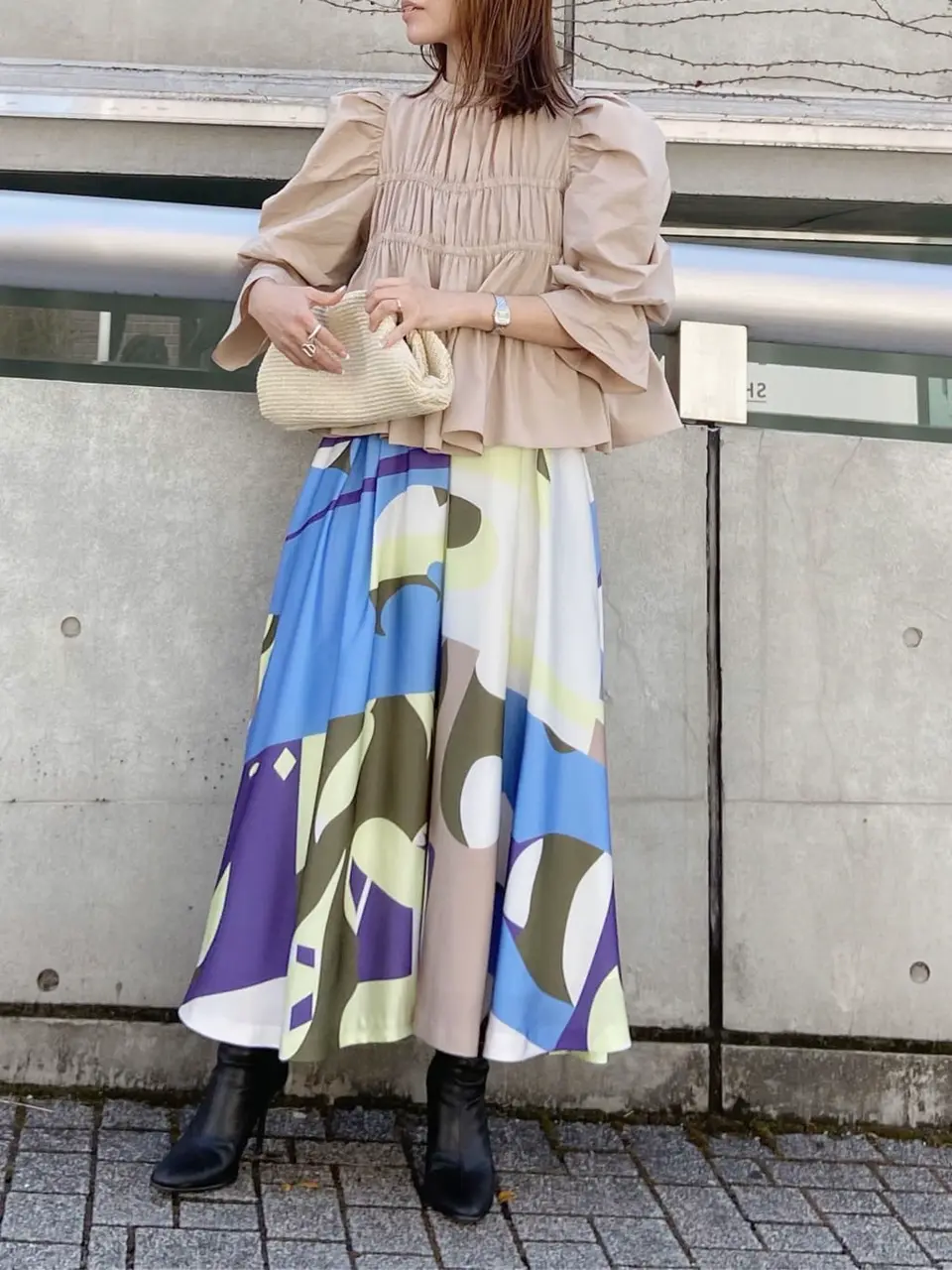 GRACE CONTINENTAL 古川温子 コーディネート画像