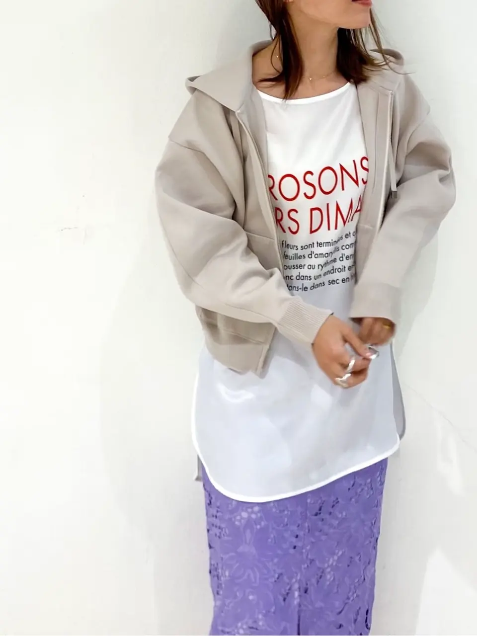 GRACE CONTINENTAL 古川温子 コーディネート画像