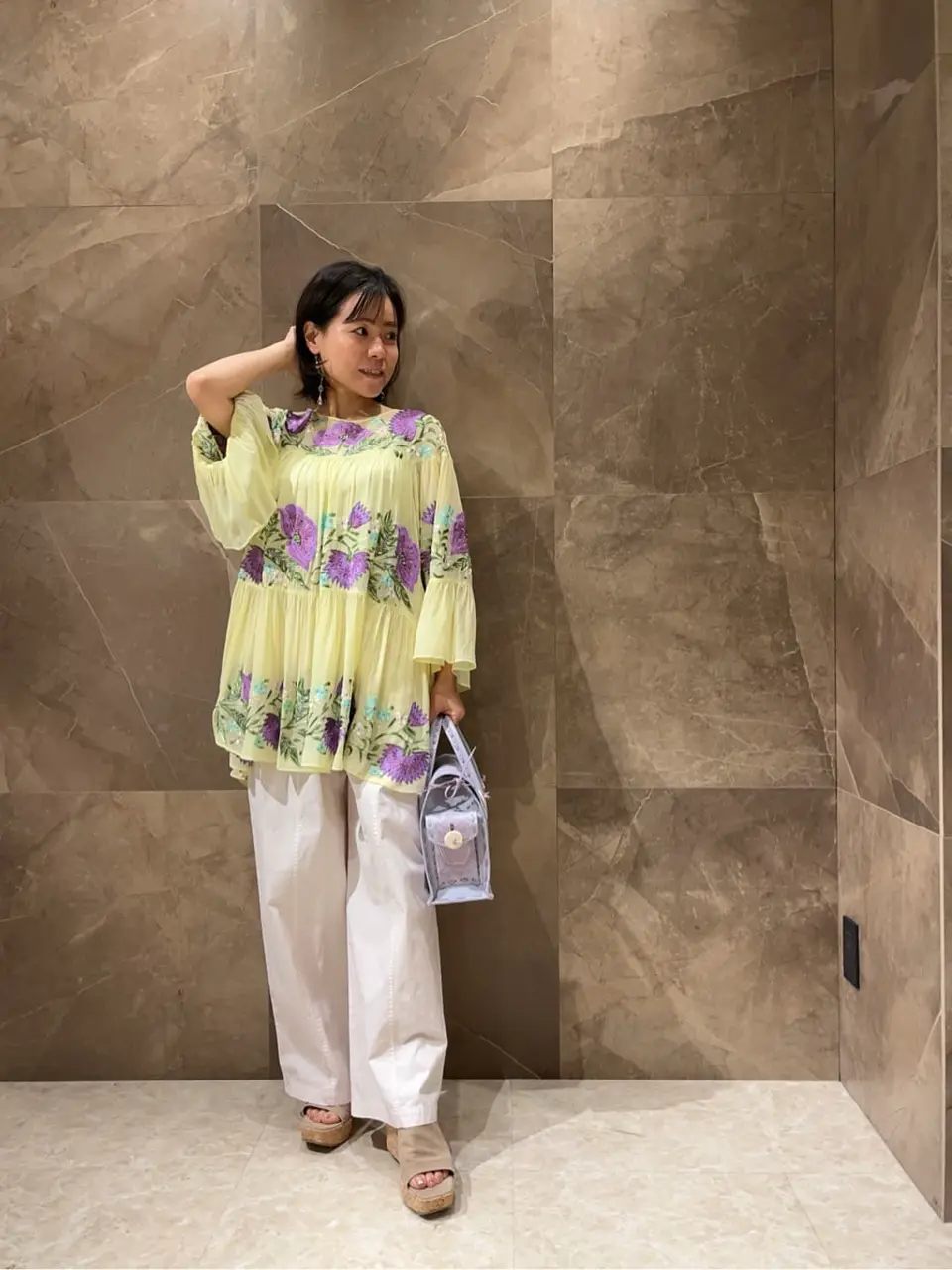 GRACE CONTINENTAL 穐山　香織 コーディネート画像