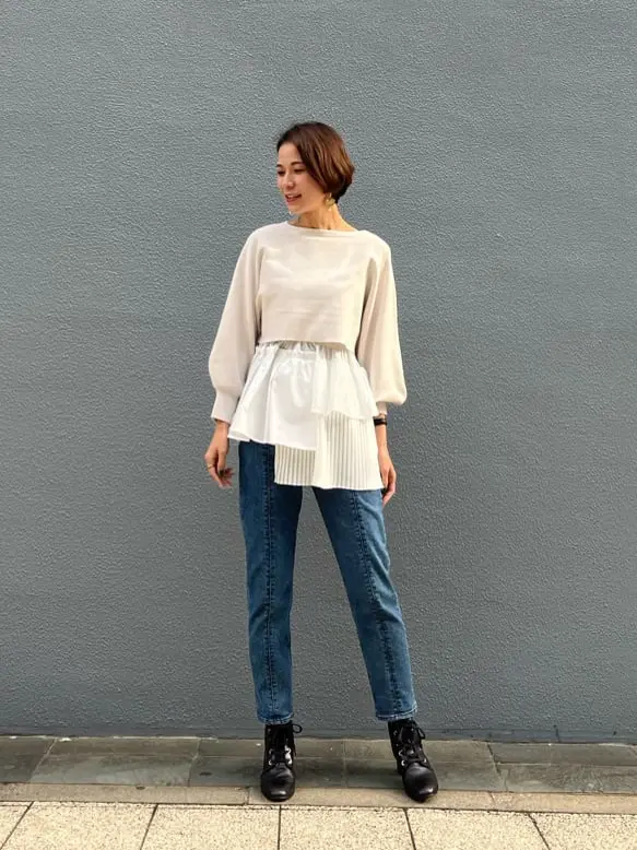 GRACE CONTINENTAL 亀田 未希 コーディネート画像