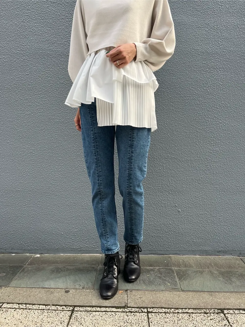 GRACE CONTINENTAL 亀田 未希 コーディネート画像