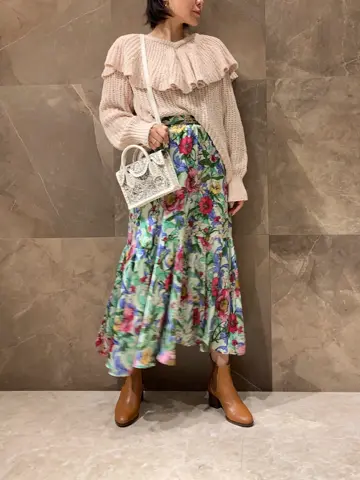 GRACE CONTINENTAL 穐山　香織 コーディネート画像