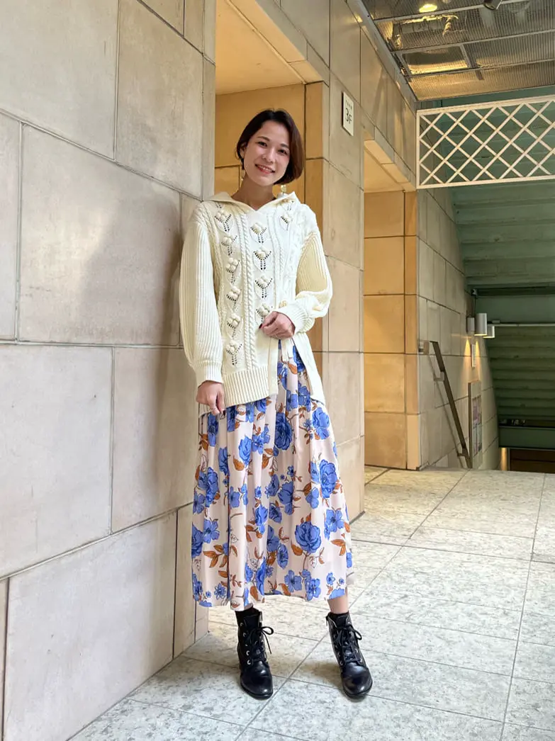 GRACE CONTINENTAL 亀田 未希 コーディネート画像