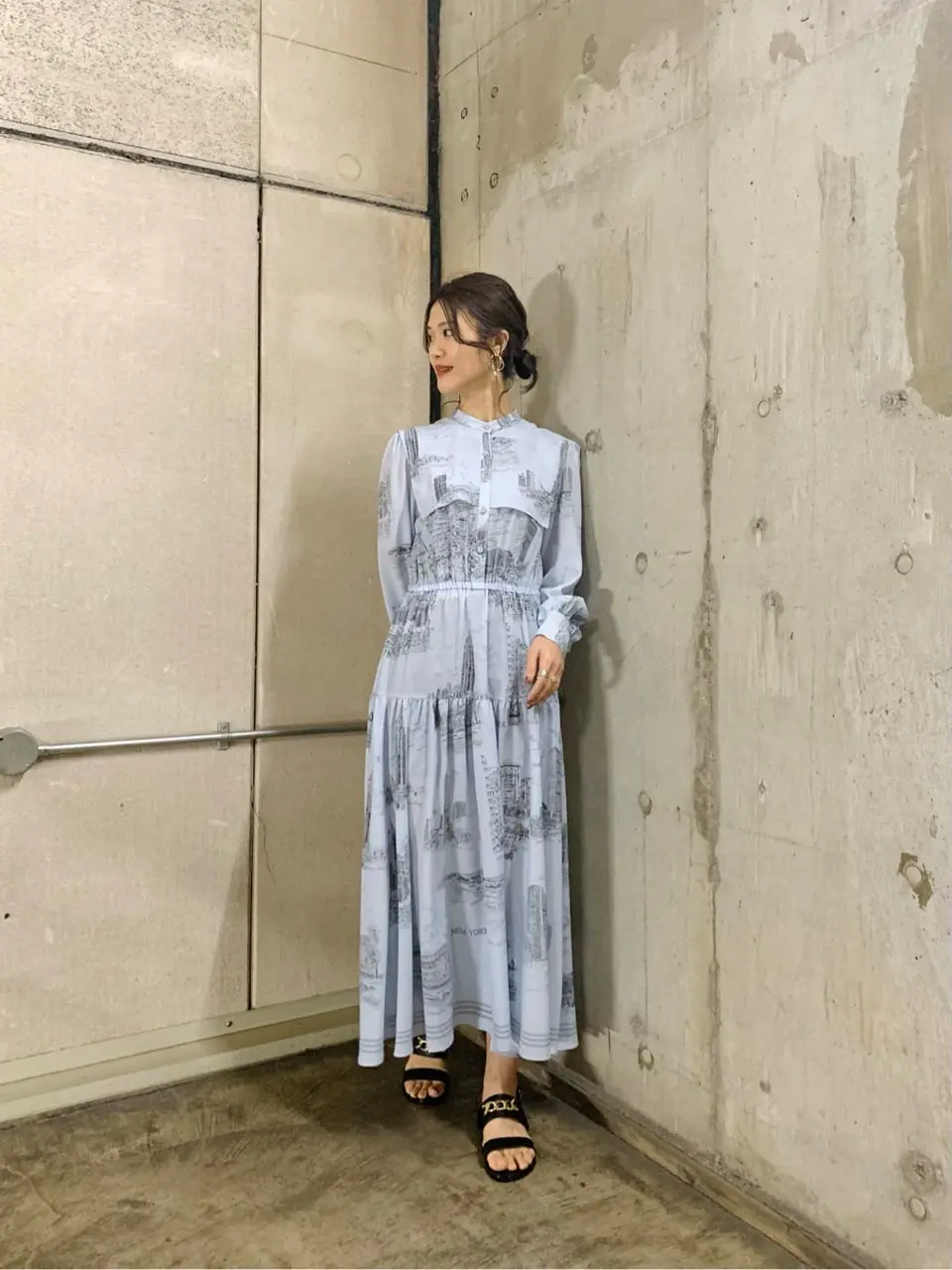 GRACE CONTINENTAL A.Kameyama コーディネート画像