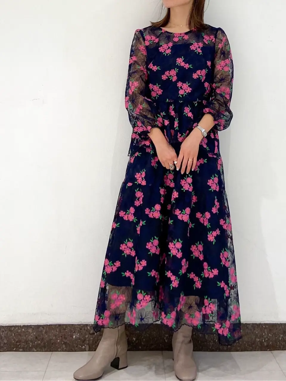 GRACE CONTINENTAL 古川温子 コーディネート画像