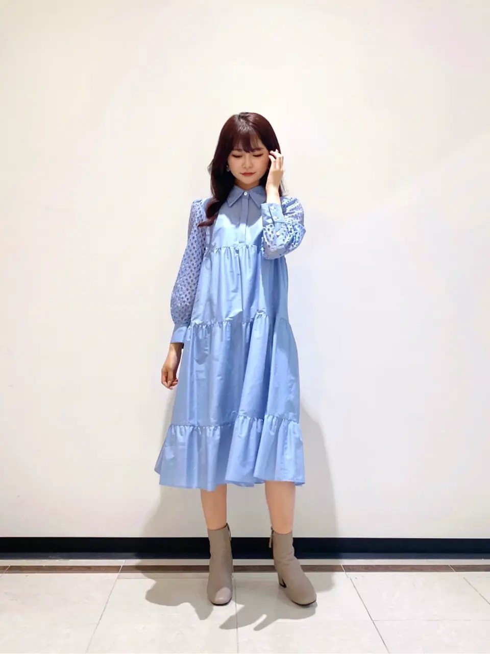 GRACE CONTINENTAL MORITA AI コーディネート画像