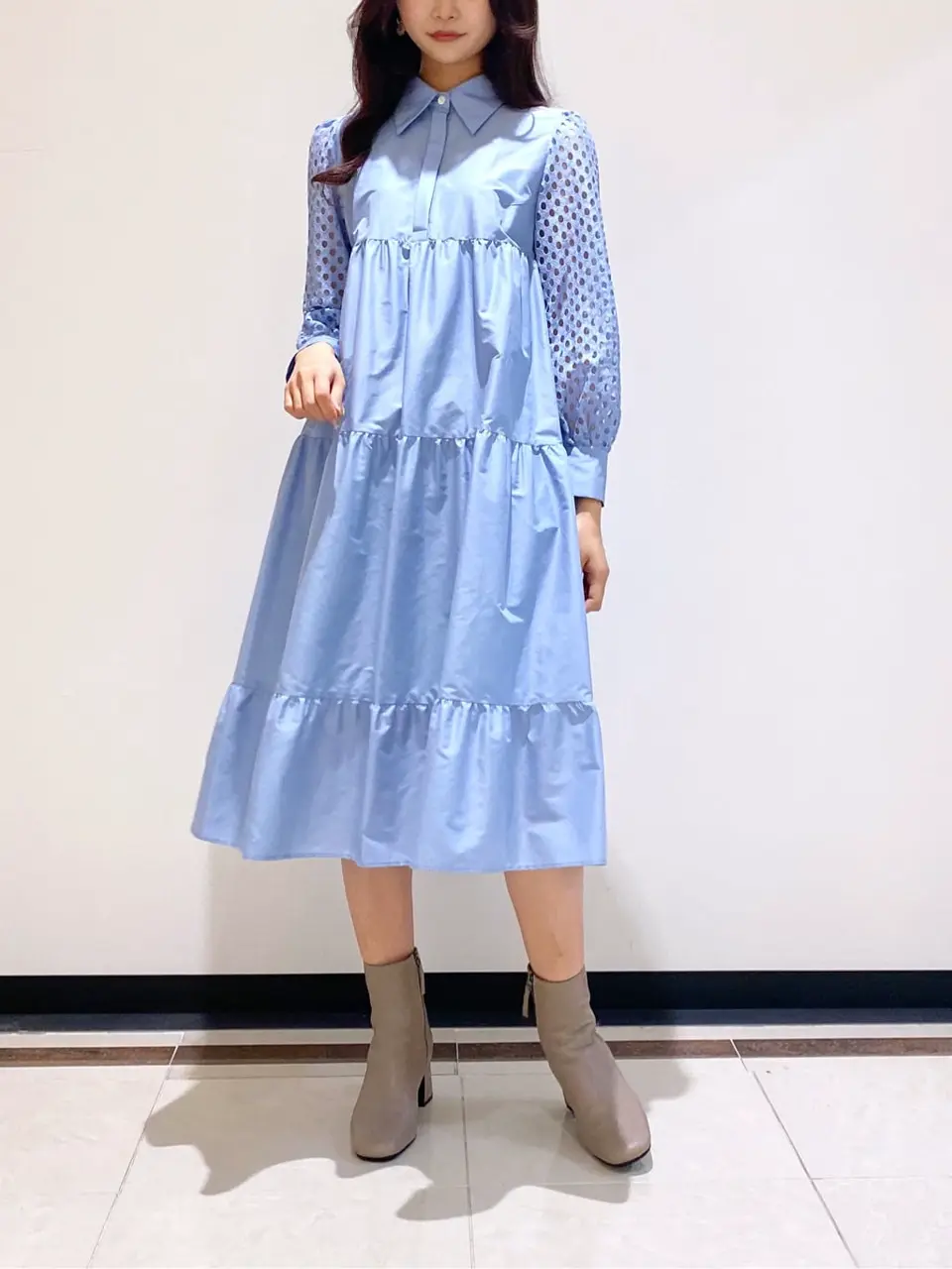 GRACE CONTINENTAL MORITA AI コーディネート画像