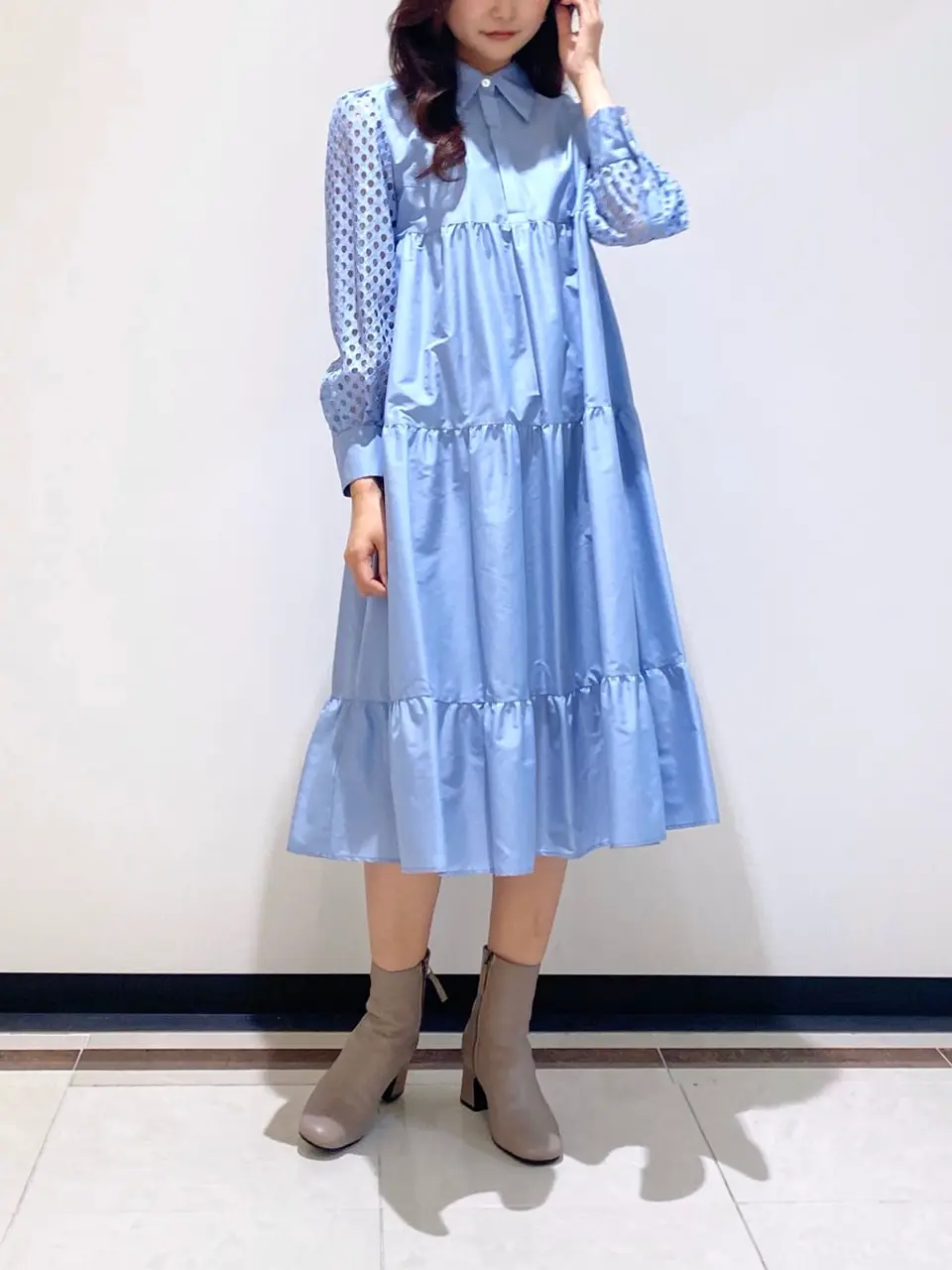 GRACE CONTINENTAL MORITA AI コーディネート画像