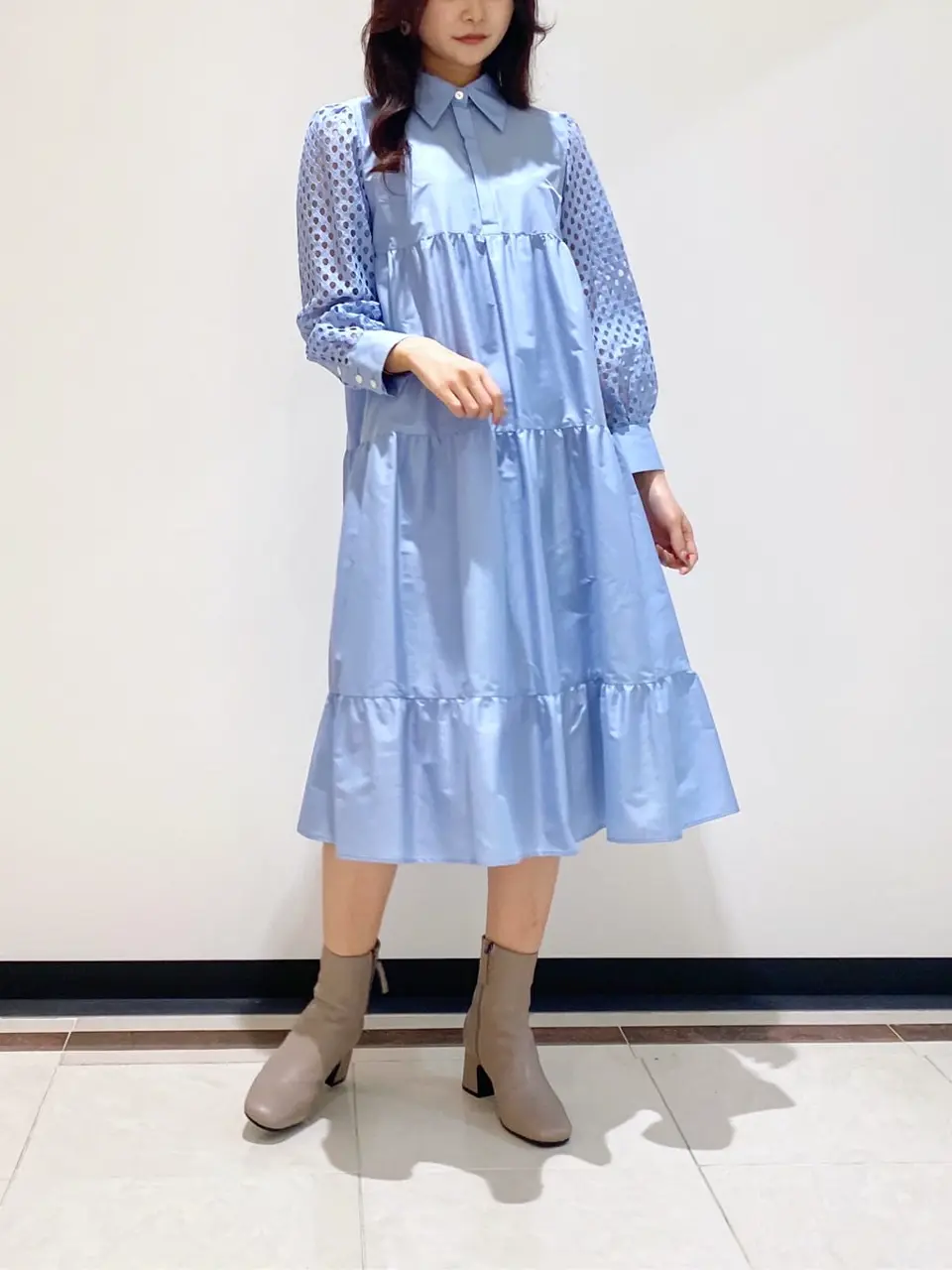 GRACE CONTINENTAL MORITA AI コーディネート画像