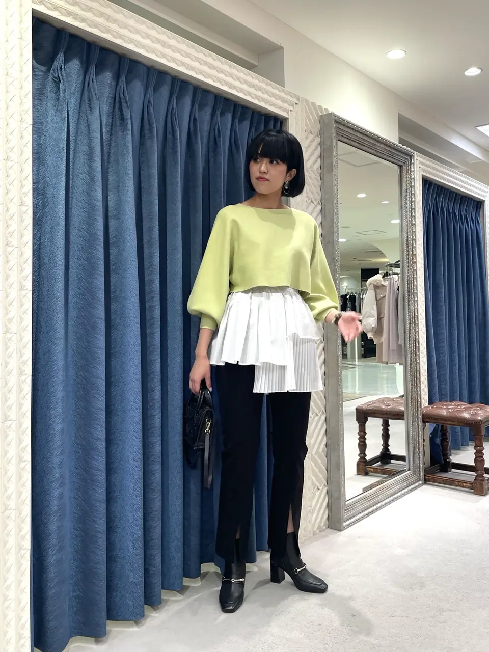 GRACE CONTINENTAL yoshi コーディネート画像