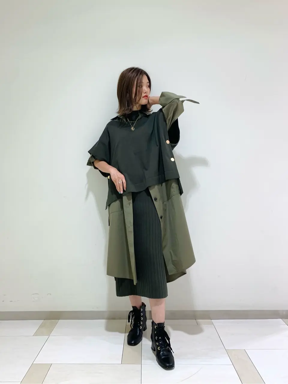 GRACE CONTINENTAL A.Kameyama コーディネート画像