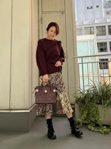 GRACE CONTINENTAL 亀田 未希 コーディネート画像