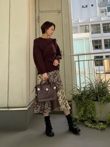 GRACE CONTINENTAL 亀田 未希 コーディネート画像