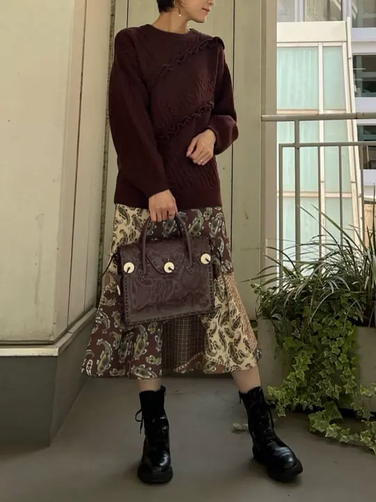 GRACE CONTINENTAL 亀田 未希 コーディネート画像