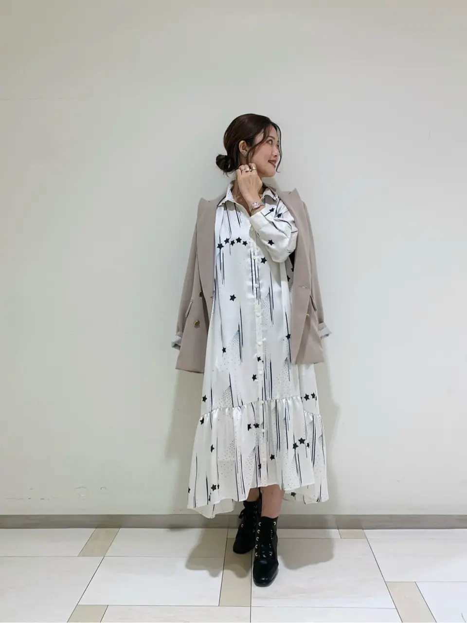 GRACE CONTINENTAL A.Kameyama コーディネート画像