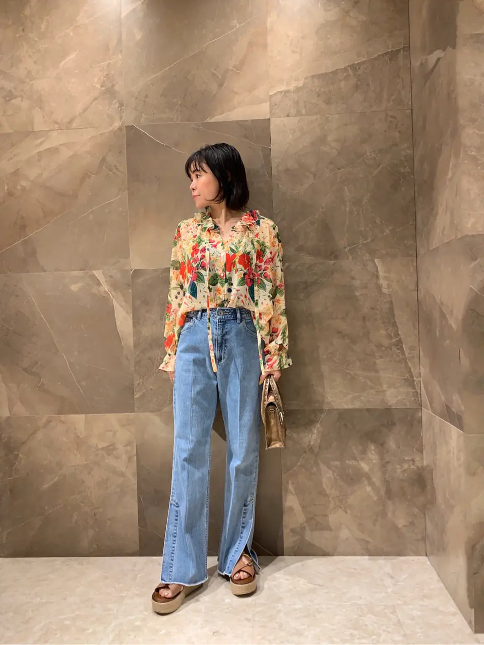 GRACE CONTINENTAL 穐山　香織 コーディネート画像