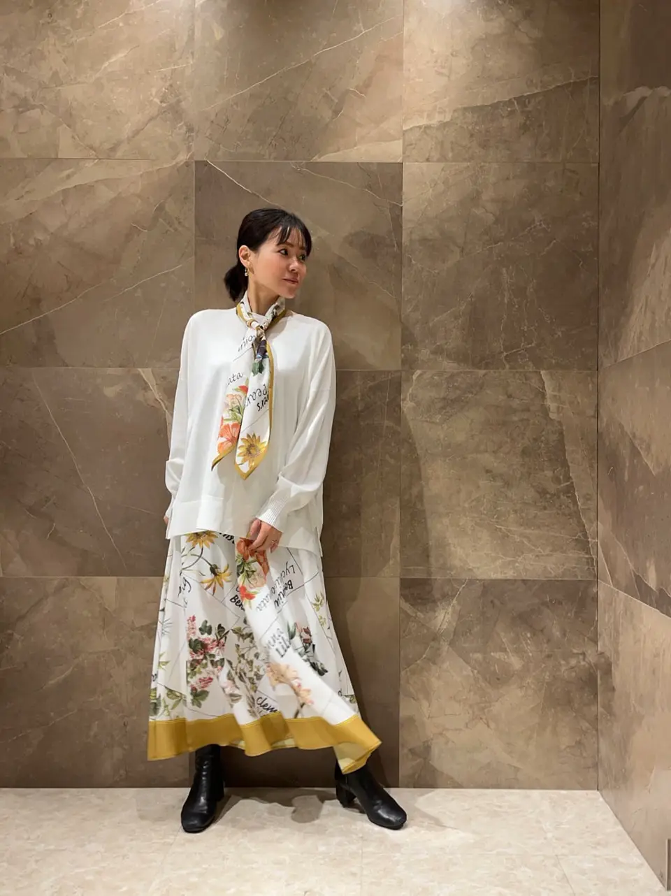 GRACE CONTINENTAL 穐山　香織 コーディネート画像