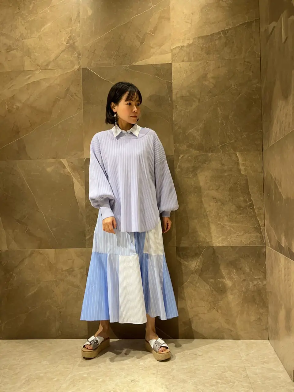 GRACE CONTINENTAL 穐山　香織 コーディネート画像