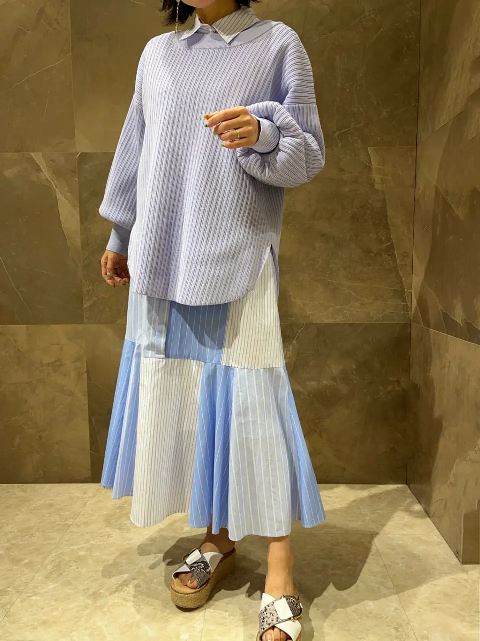 GRACE CONTINENTAL 穐山　香織 コーディネート画像