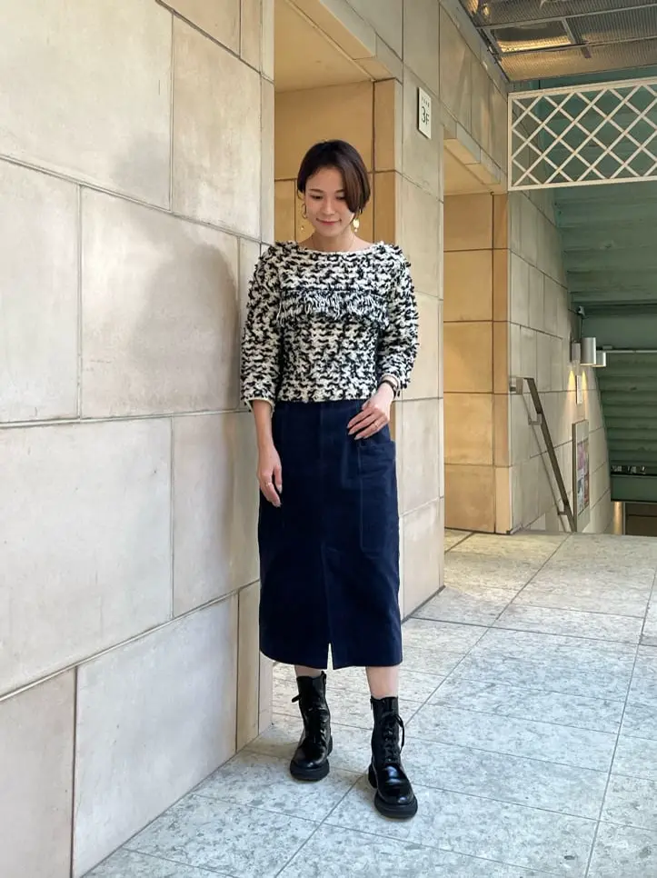 GRACE CONTINENTAL 亀田 未希 コーディネート画像