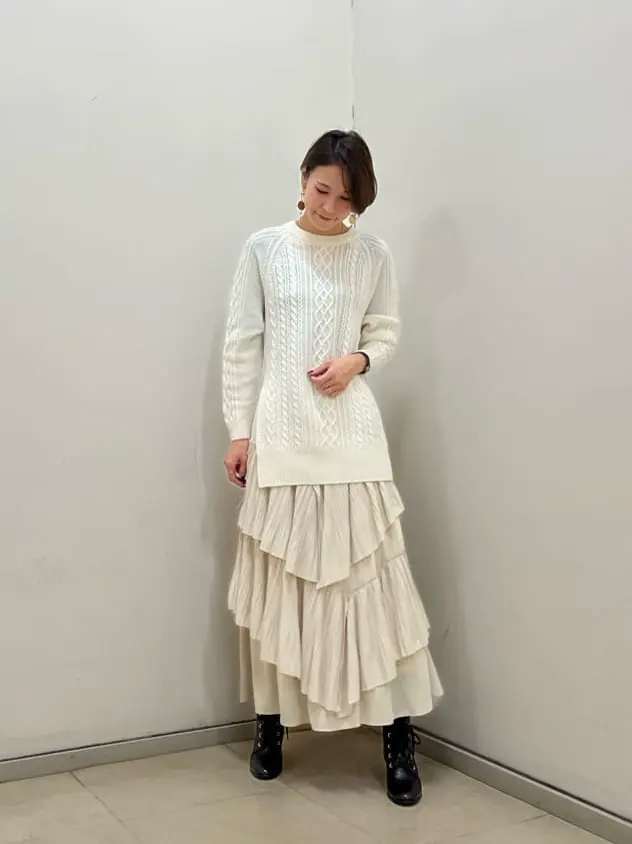 GRACE CONTINENTAL 亀田 未希 コーディネート画像