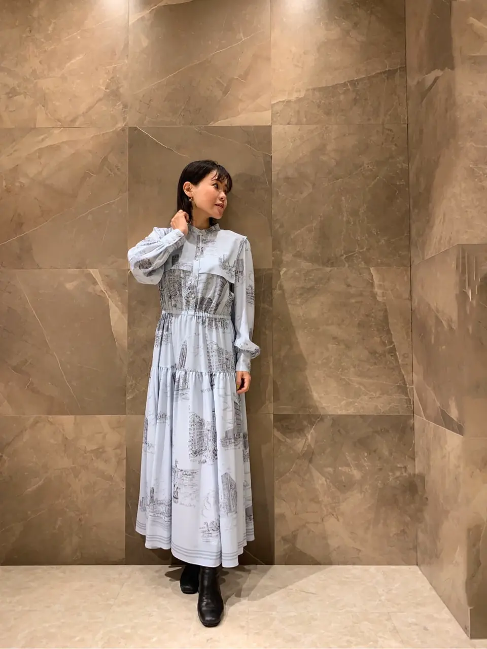 GRACE CONTINENTAL 穐山　香織 コーディネート画像