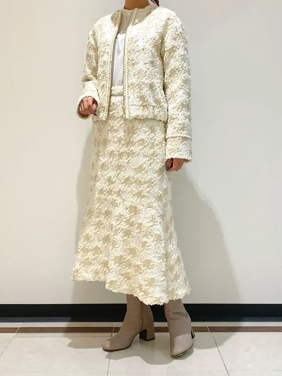 GRACE CONTINENTAL MORITA AI コーディネート画像