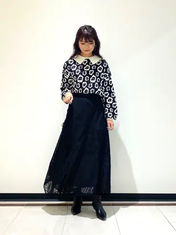 GRACE CONTINENTAL MORITA AI コーディネート画像