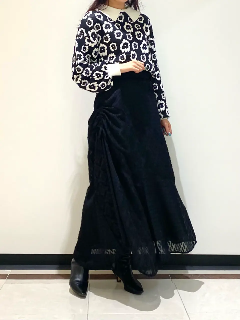 GRACE CONTINENTAL MORITA AI コーディネート画像