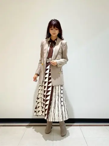 GRACE CONTINENTAL MORITA AI コーディネート画像