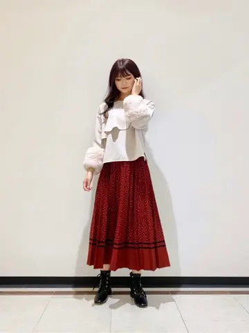 GRACE CONTINENTAL MORITA AI コーディネート画像