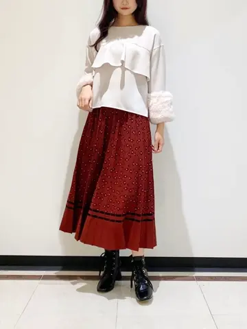 GRACE CONTINENTAL MORITA AI コーディネート画像