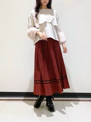 GRACE CONTINENTAL MORITA AI コーディネート画像